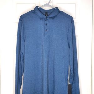 Lululemon men's long sleeve polo